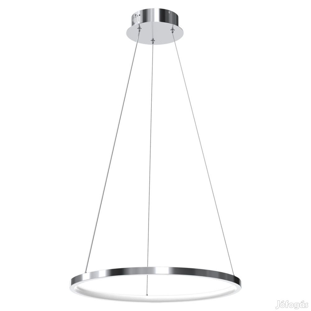 Modern LED függőlámpa króm 27W Milagro Rotonda Chrome 1350lm 4000K ML