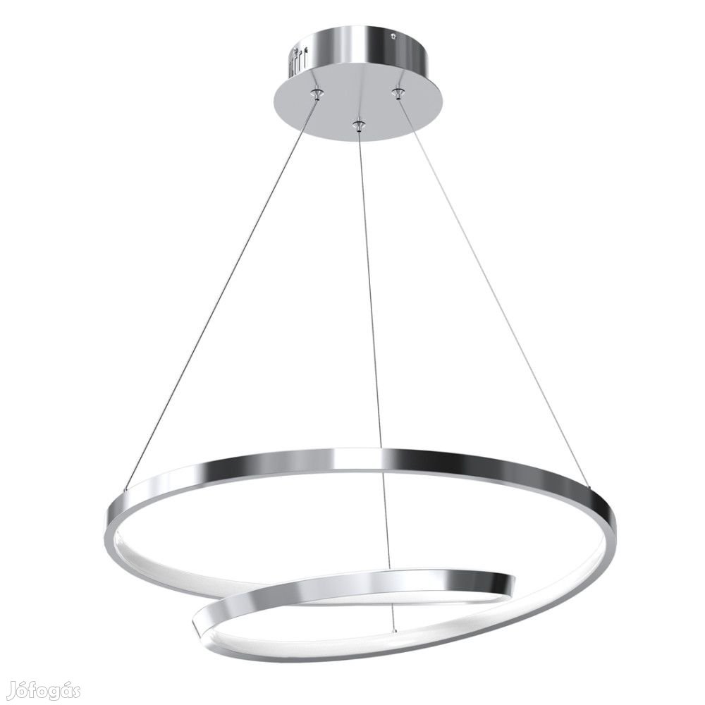 Modern LED függőlámpa króm 48W Milagro Lucero Chrome 2400lm 4000K ML7