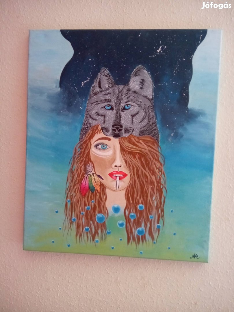 Modern Olaj vászon festmény