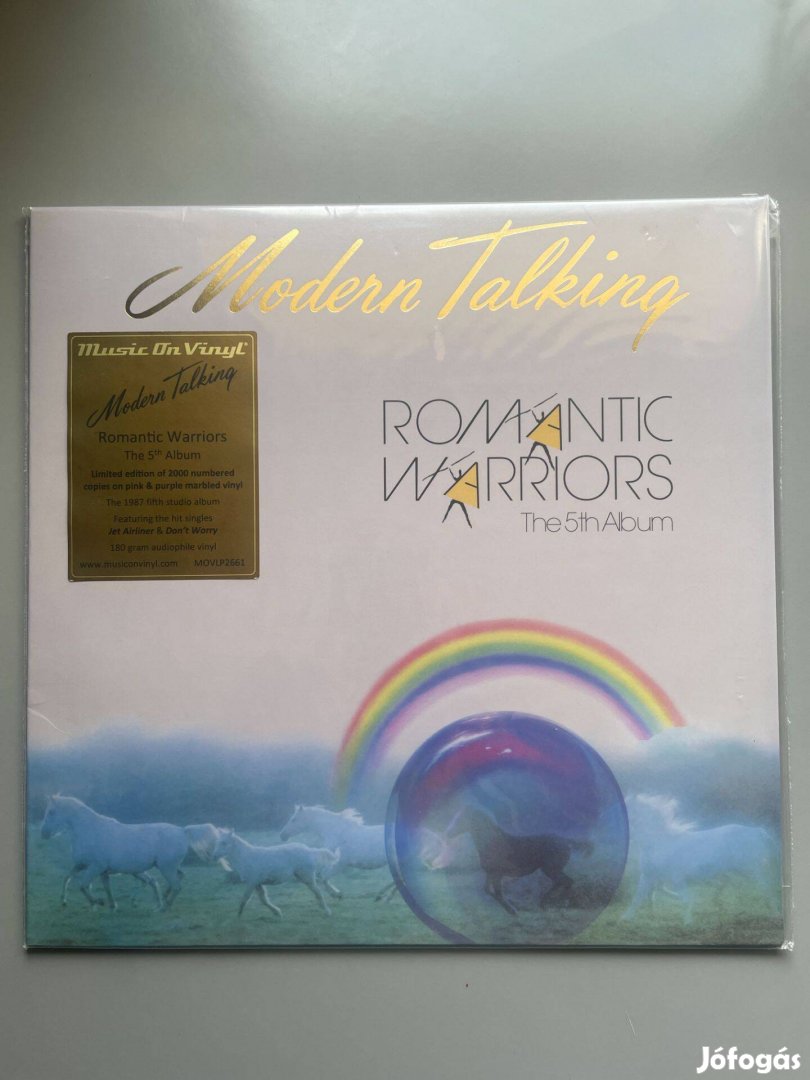 Modern Talking Romantic Warriors Limitált bakelit hanglemez