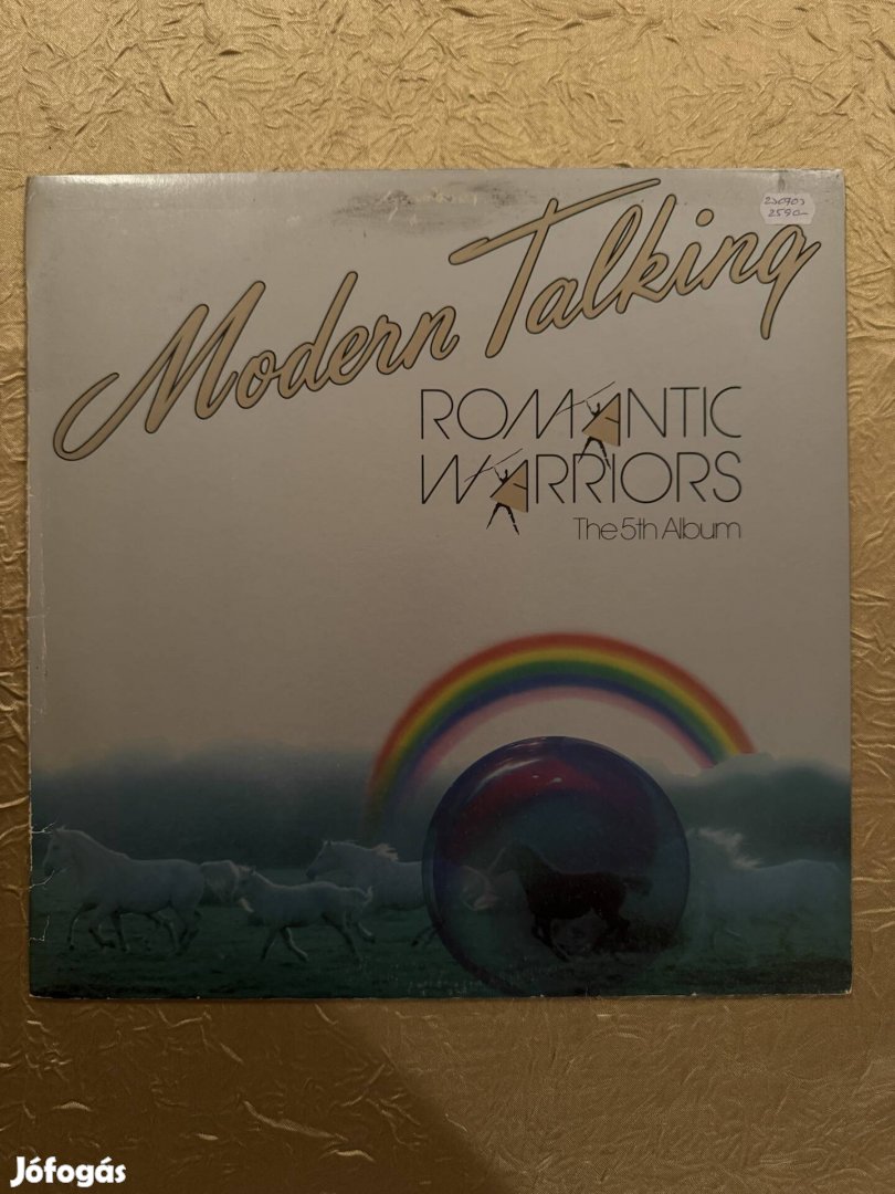 Modern Talking Romantic Warriors magyar bakelit hanglemez