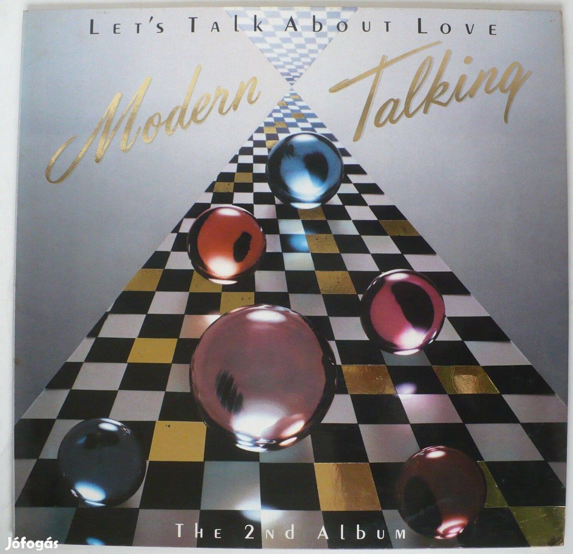 Modern Talking: Let's Talk About Love (német nyomású LP)