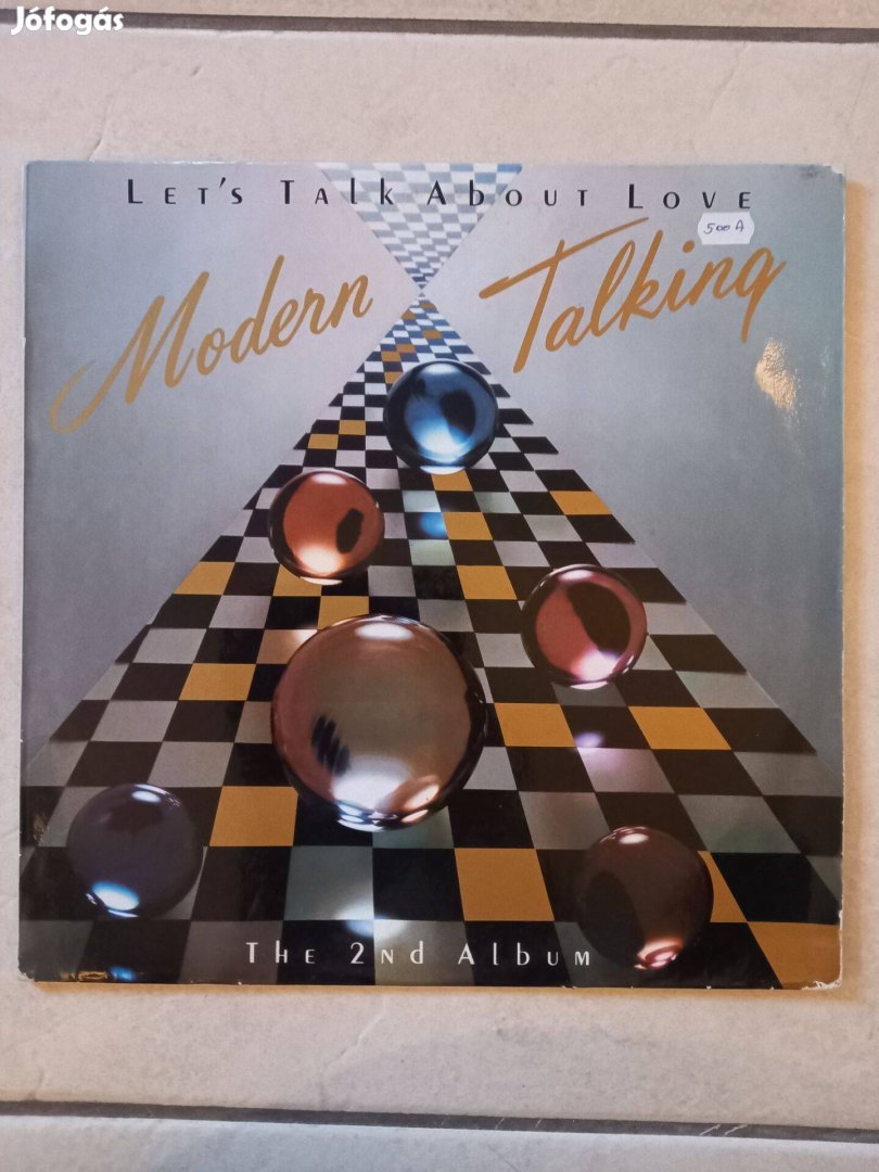 Modern Talking bakelit lemez