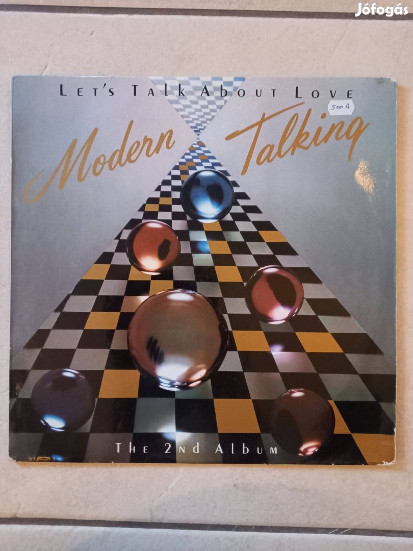 Modern Talking bakelit lemez