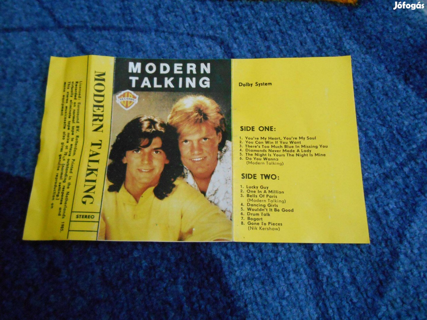 Modern Talking kazettaborító