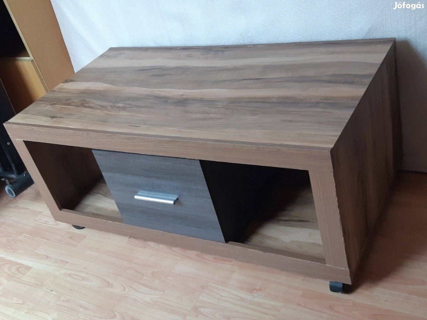 Modern dohányzóasztal fiókokkal 60x115cm hosszú