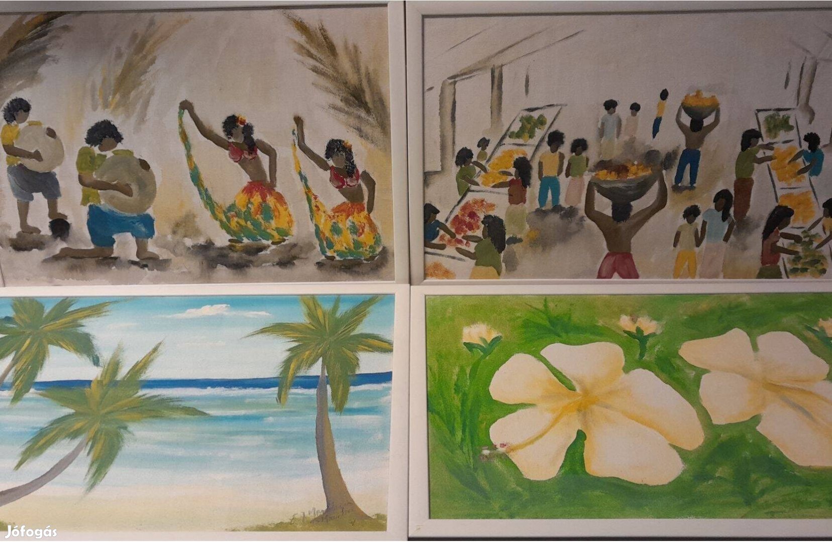Modern festmény képek, 67 x47 cm-es méretben