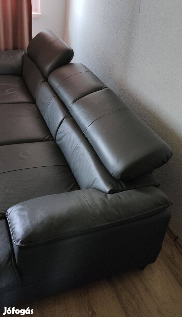 Modern marhabőr ágyazható ülőgarnitúra nem IKEA szinte új állapotú