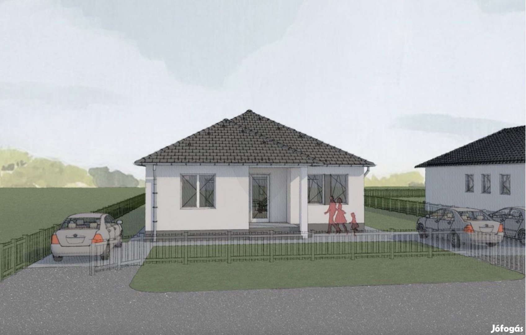 Modern otthon Atkáron - élvezd a városi kényelmet a nyugalommal!