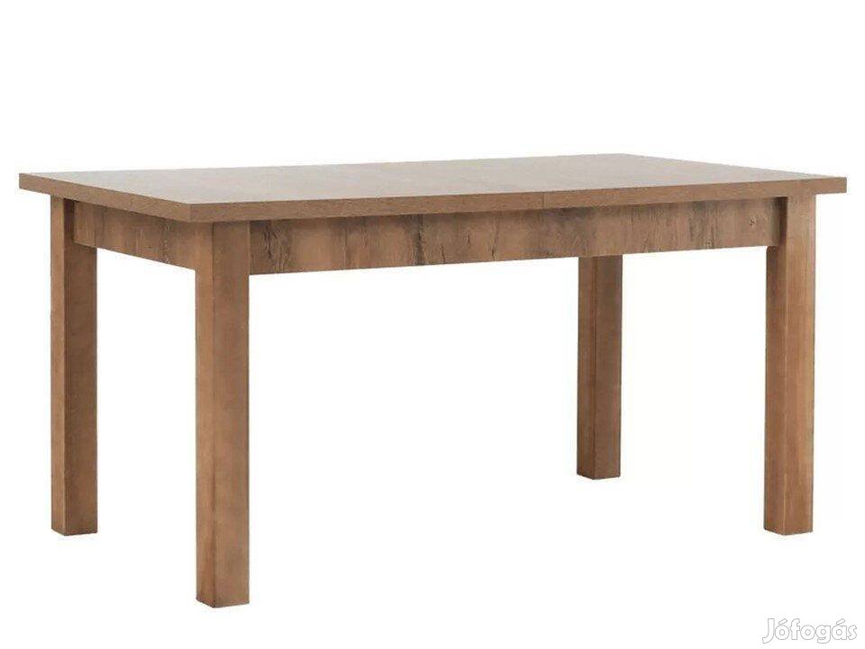 Modern széthúzható étkezőasztal Tölgyfa lefkas színben 160-203x90 cm