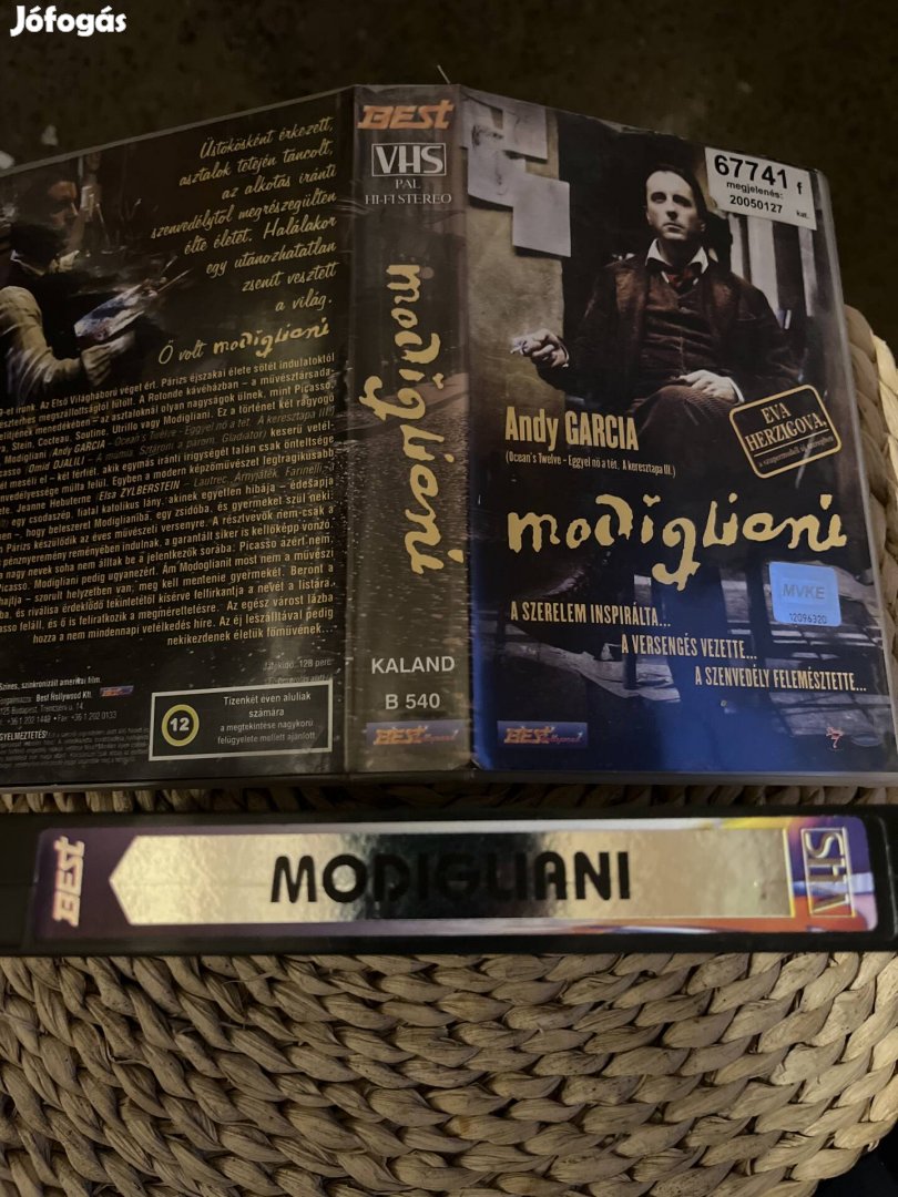 Modigliani vhs.  