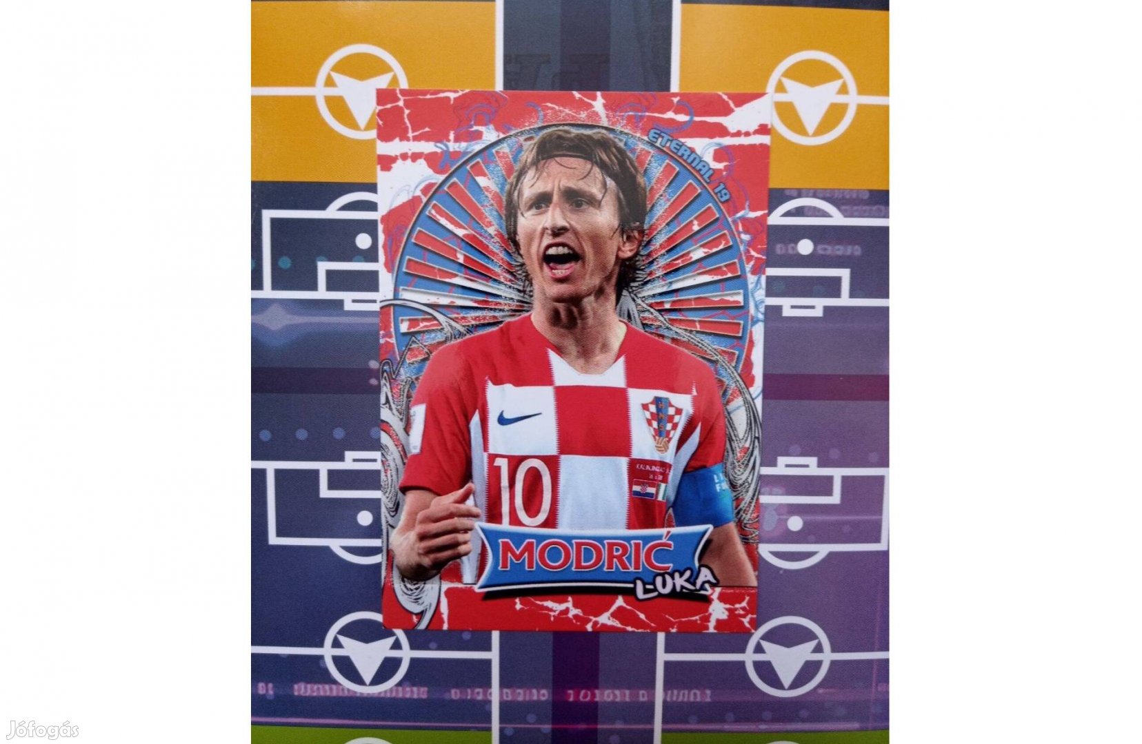 Modric (Horvátország) szurkoló focis kártya