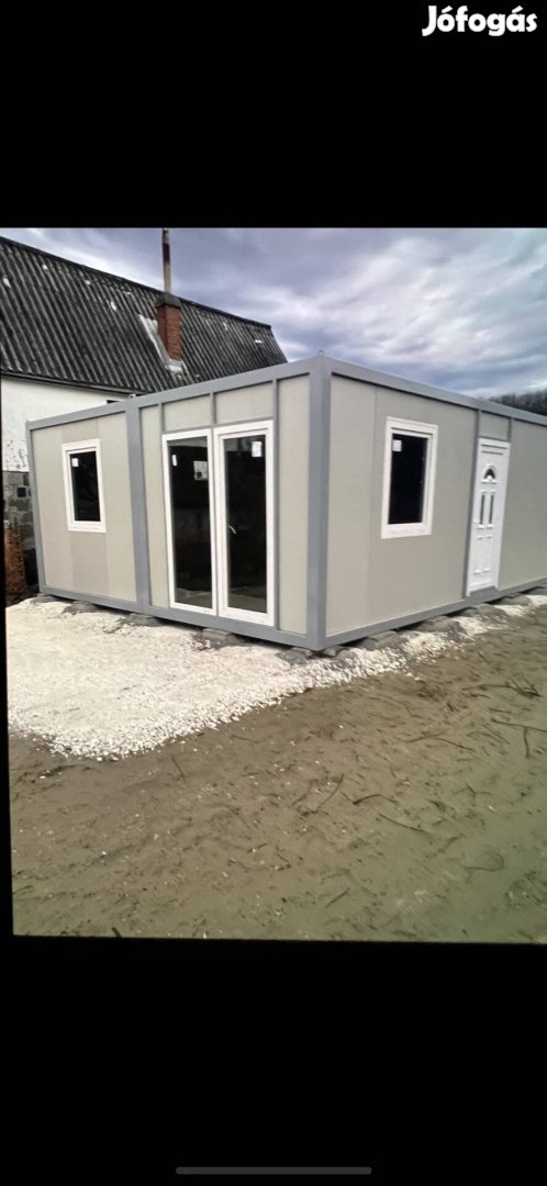 Modul / mobil ház 42 m2 új szigetelt