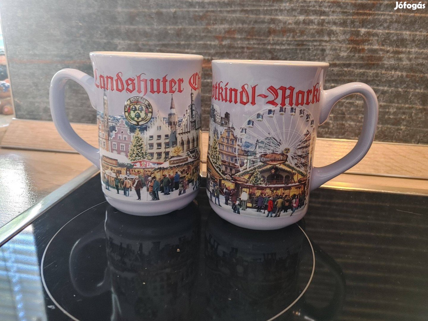 Mohaba Landshuter Christkindlmarkt karácsonyi vásár bögre pár