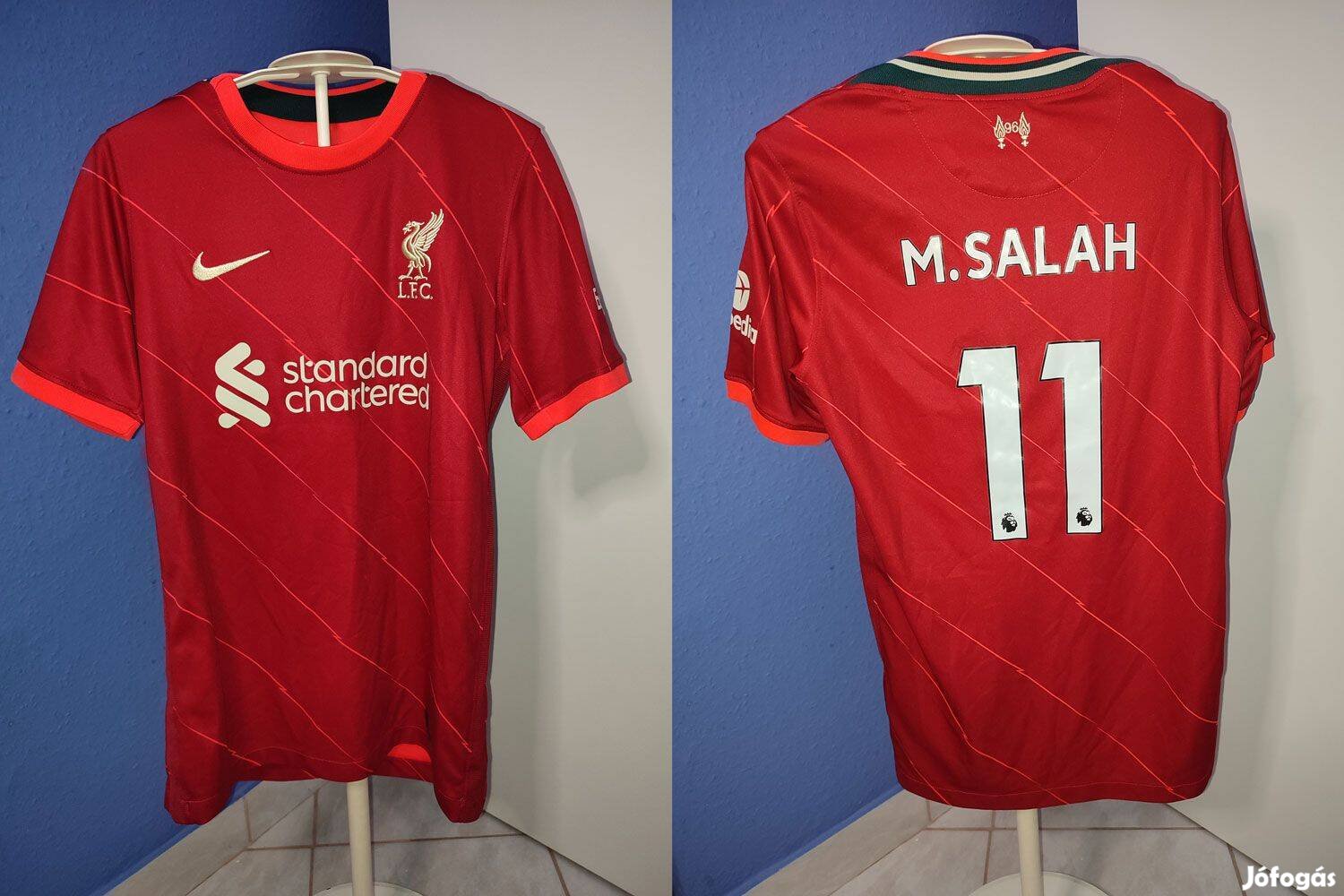 Mohamed Salah Liverpool eredeti Nike gyerek mez (147-158)