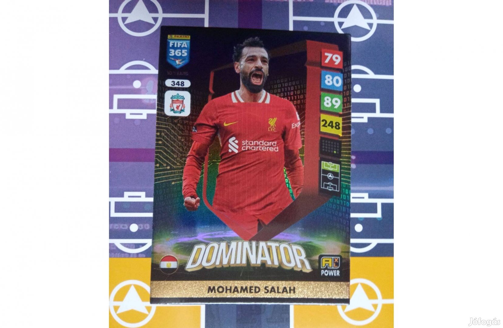 Mohamed Salah (Liverpool) Fifa 365 2025 Dominator focis kártya