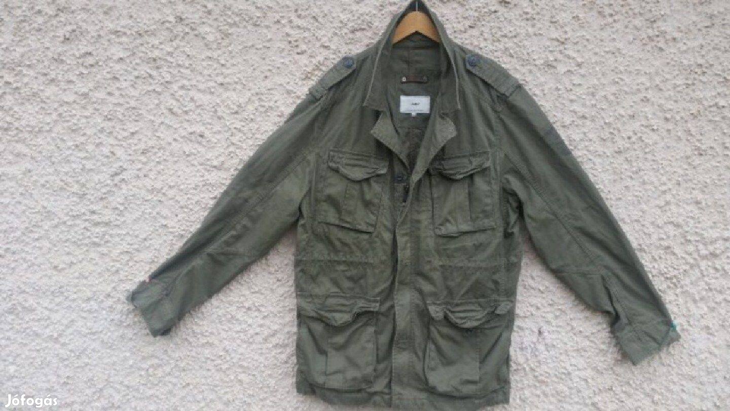Mohazöld Celio military férfi kabát XL-es eladó