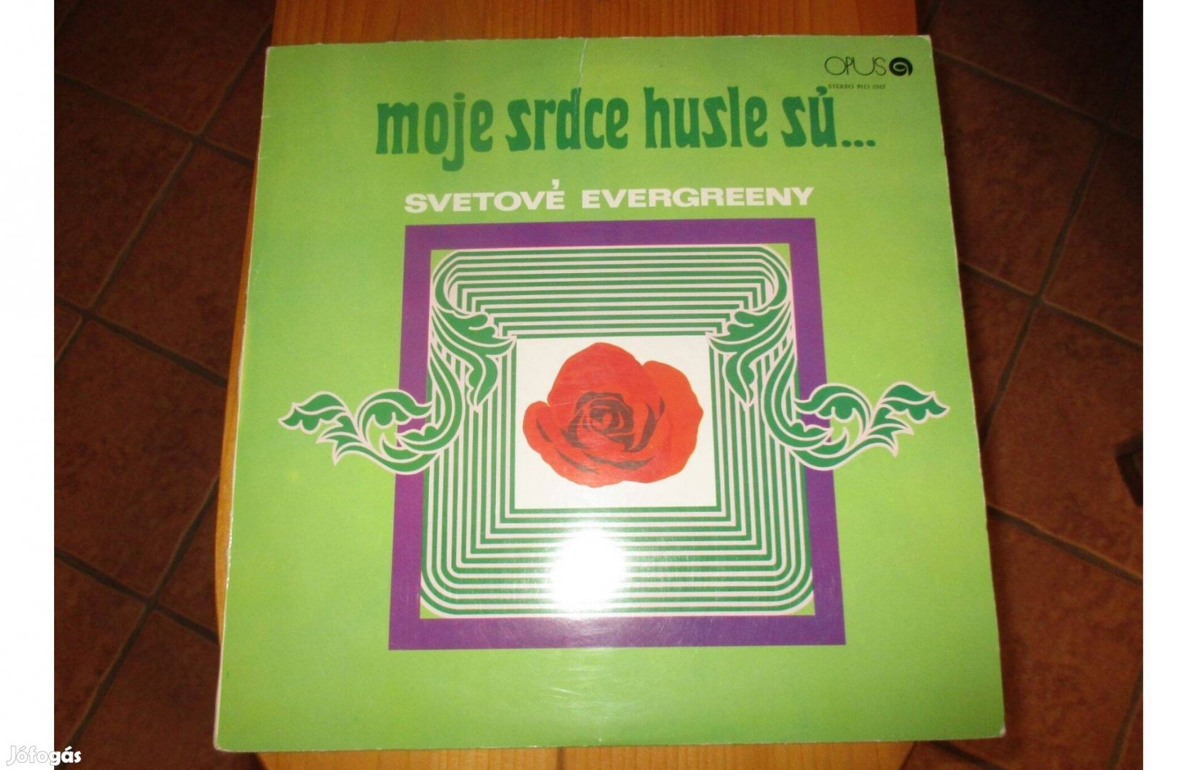 Moje Srdce husle su svetove evergreeny örökzöld vinyl hanglemez eladó