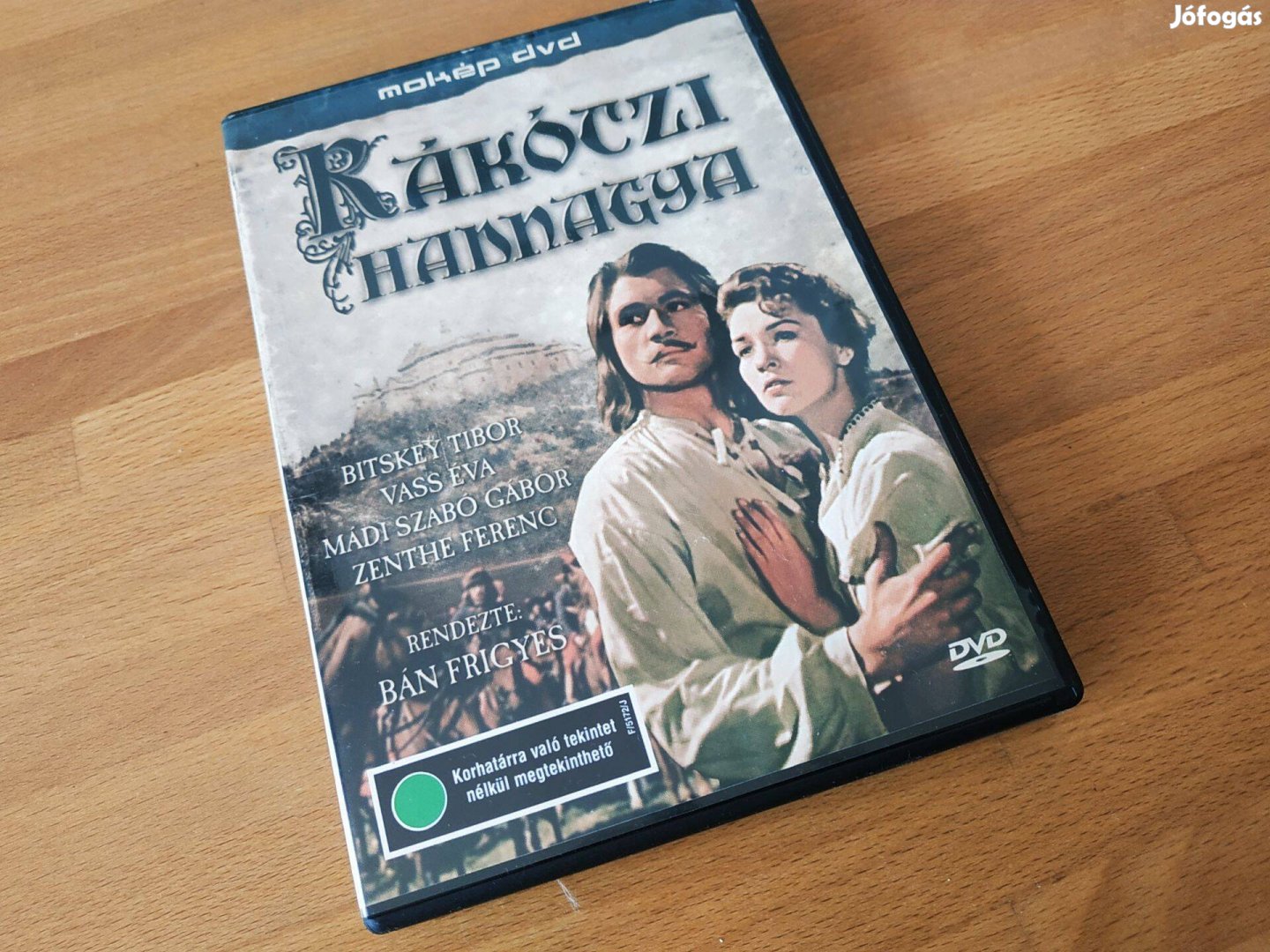 Mokép DVD - Rákóczi hadnagya (magyar játékfilm, 103 perc, 1953)