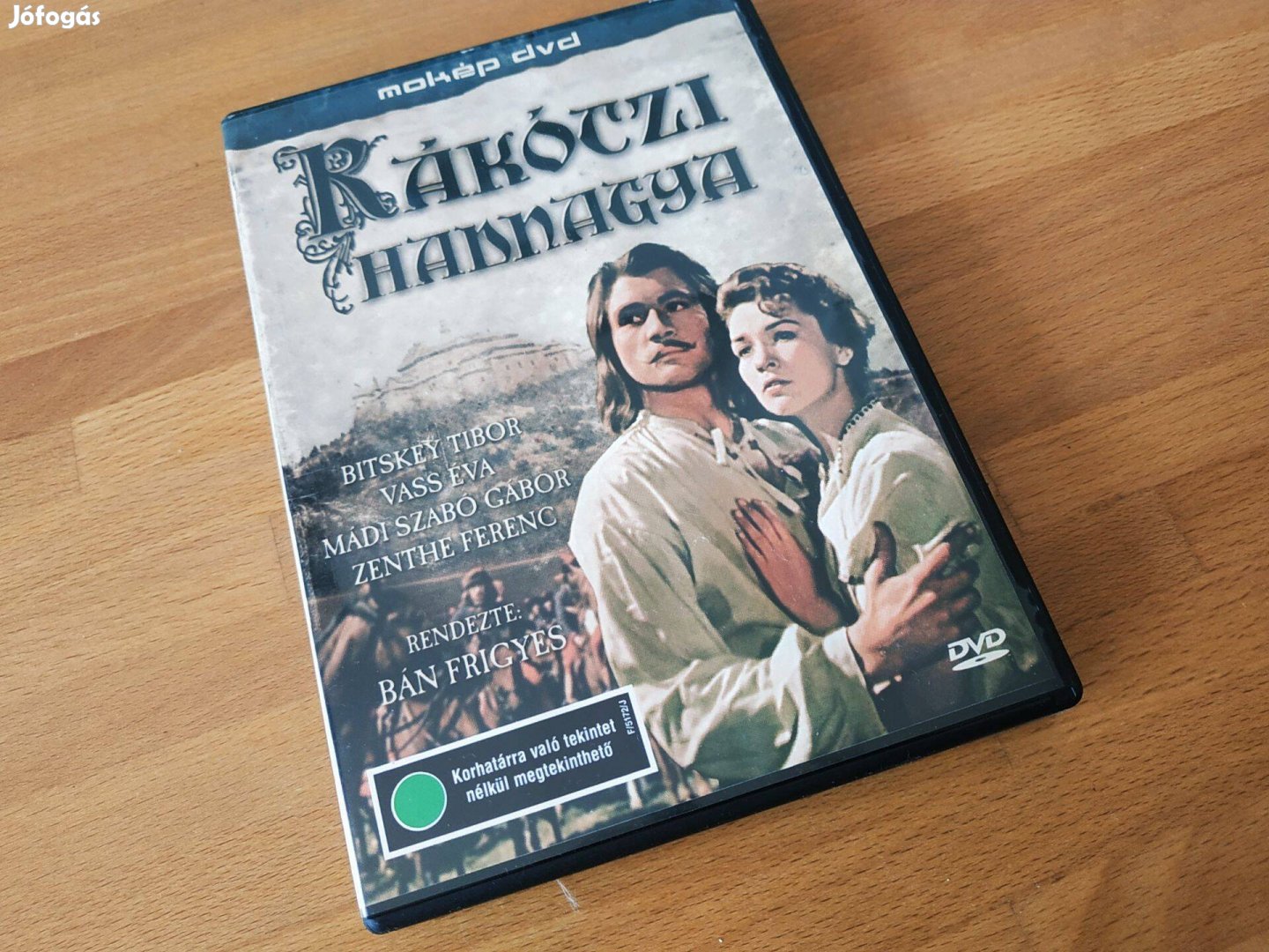 Mokép DVD - Rákóczi hadnagya (magyar játékfilm, 103 perc, 1953)