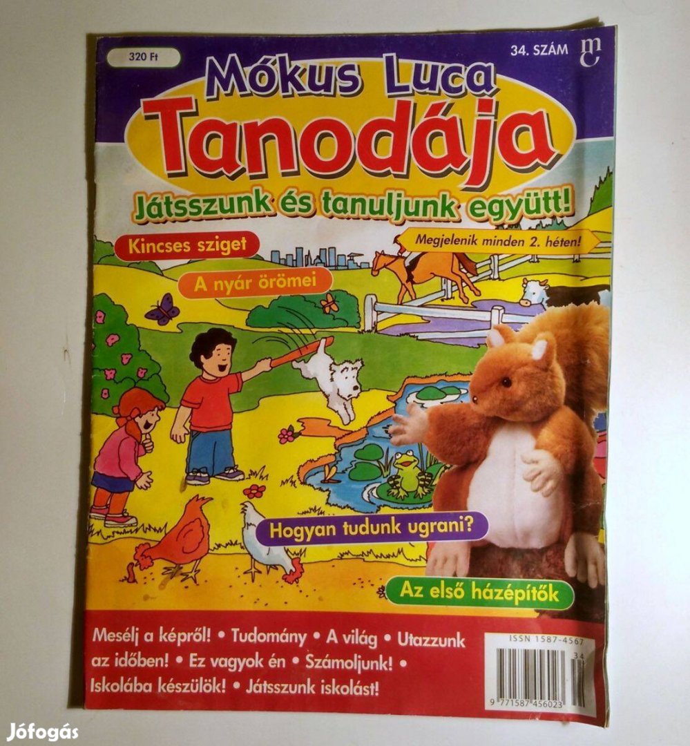 Mókus Luca Tanodája 34.szám 2002 melléklettel 7képtartalom