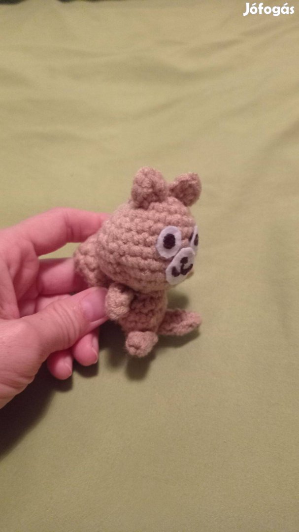 Mókus /amigurumi figura (ajándék, dísztárgy)/