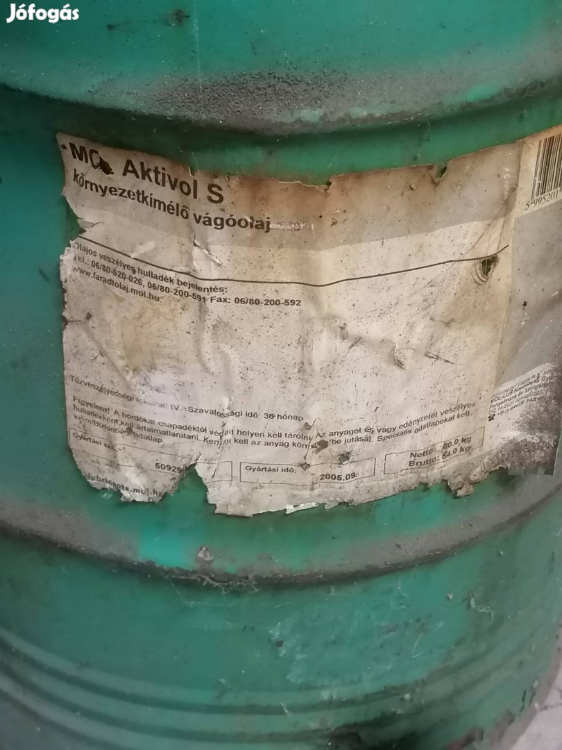 Mol környezetkímélő vágóolaj