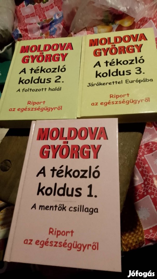 Moldova György - A tékozló koldus 3 kötete 
