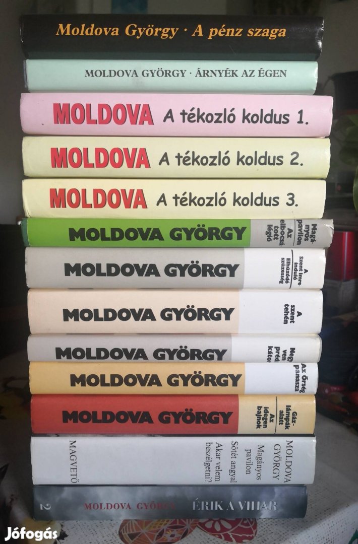 Moldova György gyüjtemény. - 13 db. 