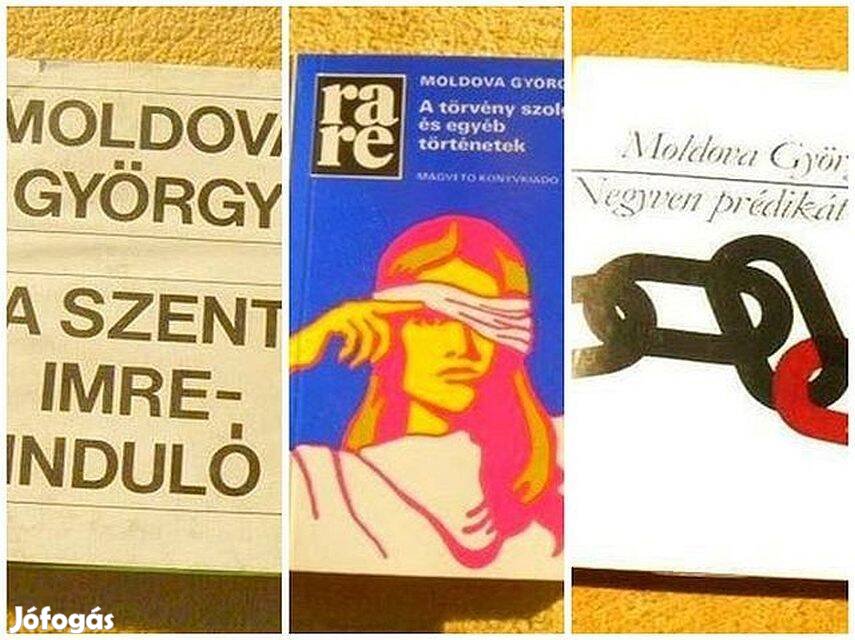 Moldova György könyv - 3 kötet