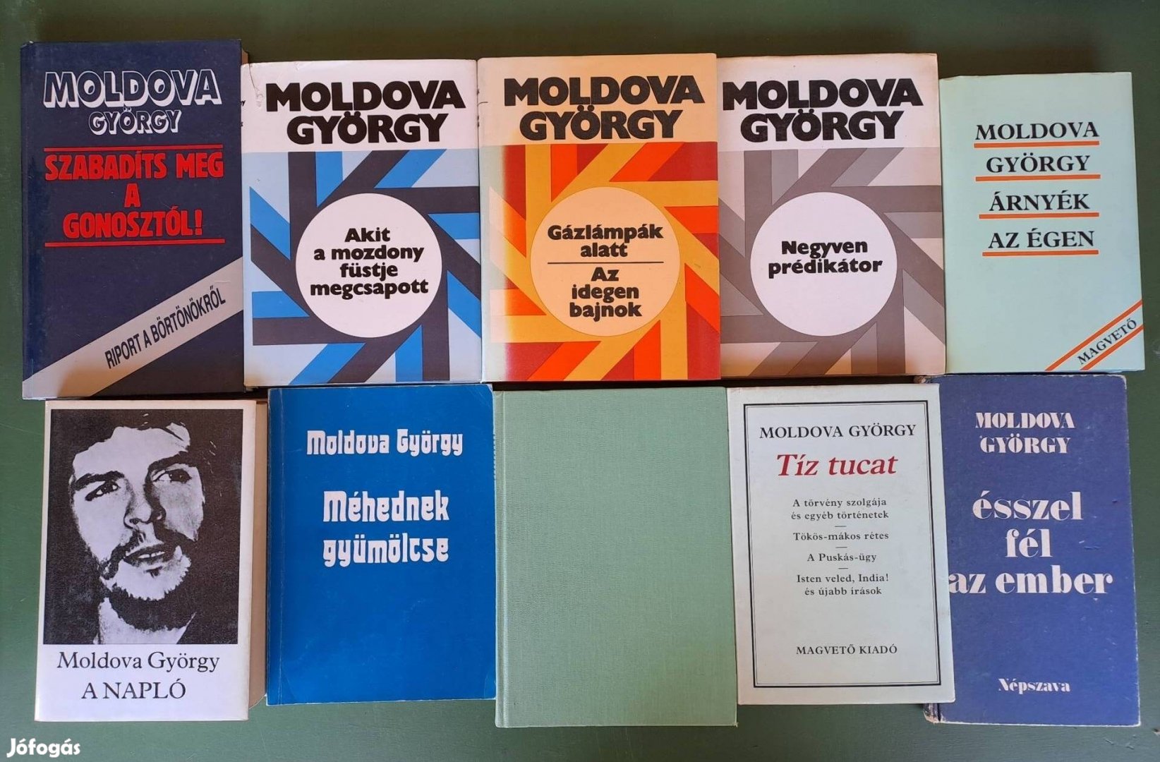 Moldova György könyvek