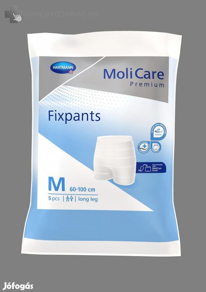 Molicare Fixpants rövid szárú rögzítő nadrág  3 db