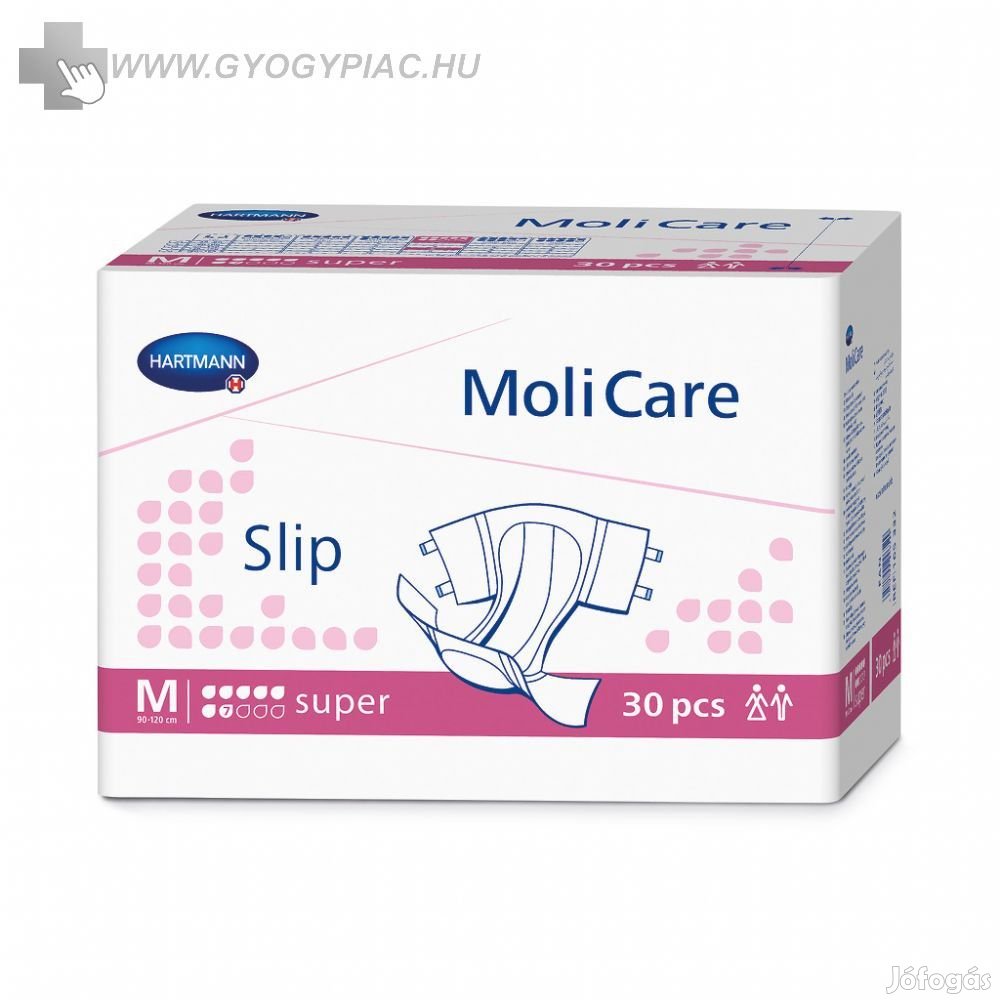 Molicare Slip Super légáteresztő inkontinencia nadrágpelenka 30 db