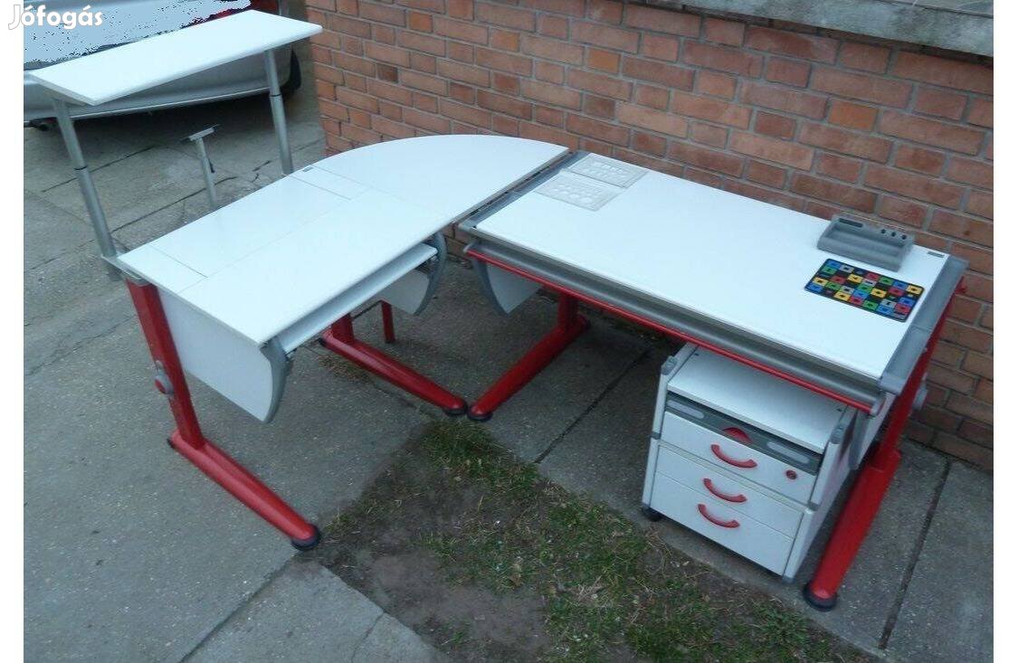 Moll sarok szett számítógép asztal íróasztal állítható magasságú +szék