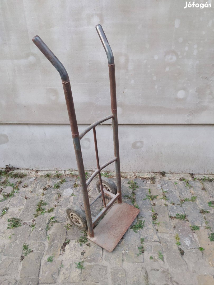Molnárkocsi kézikocsi masszív hegesztett