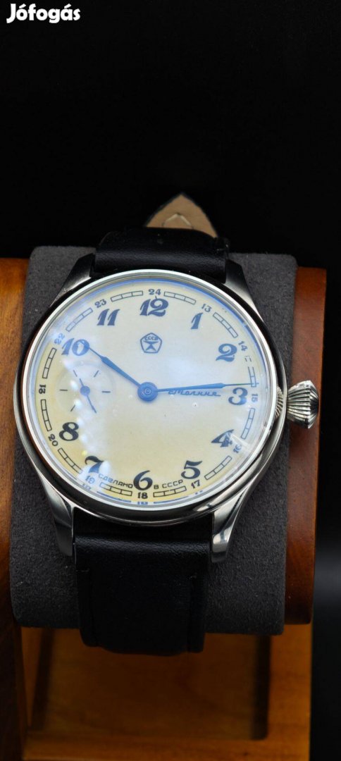 Molnija beépítés eredeti fehér számlap új tok új minden