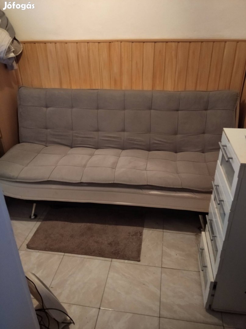 Mömax kanapé ágy újszerű 200x140 nyitva