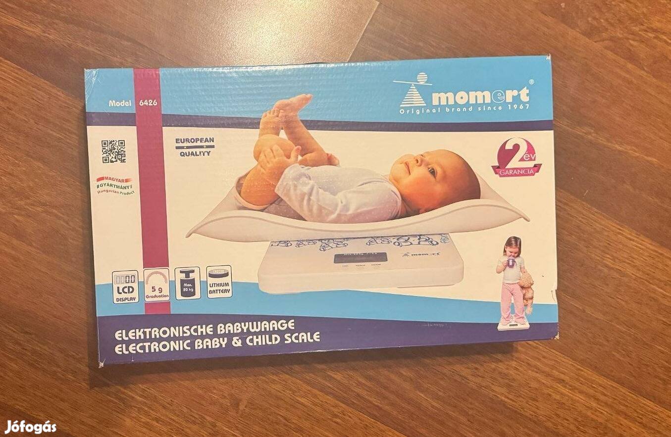 Momert 6426 babamérleg max. 20kg - Dobozával