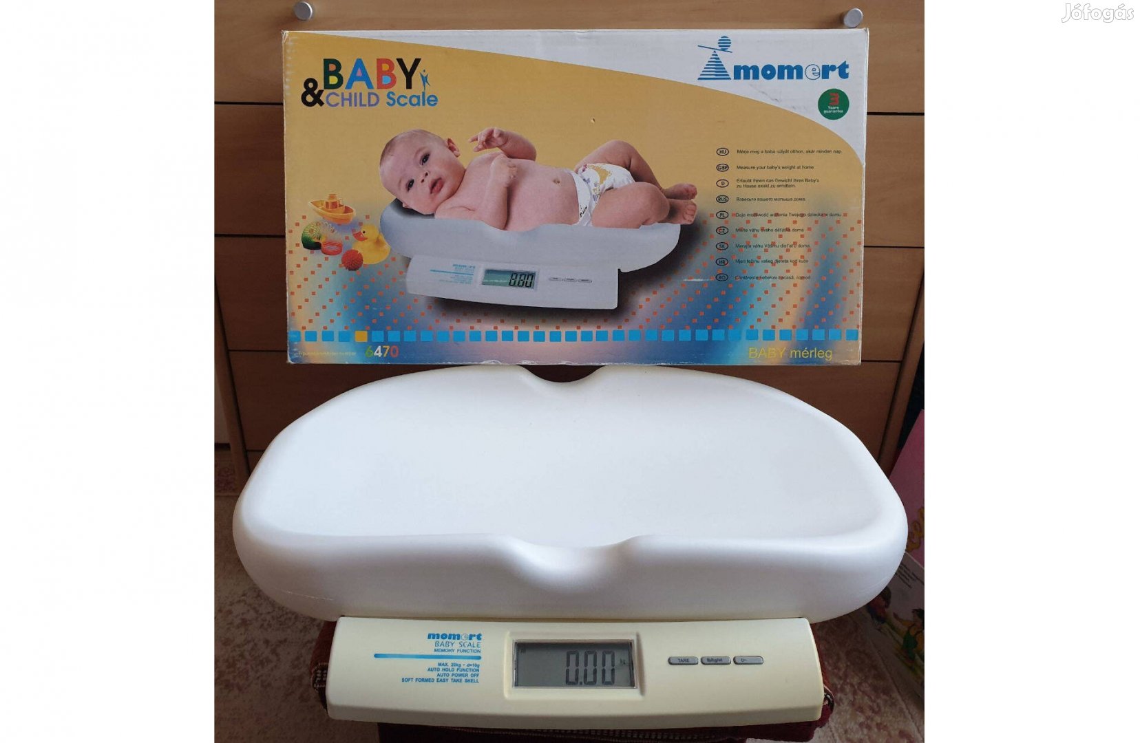 Momert 6470 digitális baba bébi gyermekmérleg mérleg