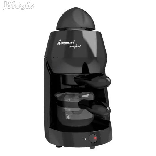 Momert Capriccio Comfort fekete 800W eszpresszó kávéfőző, 3.6 bar 2/4