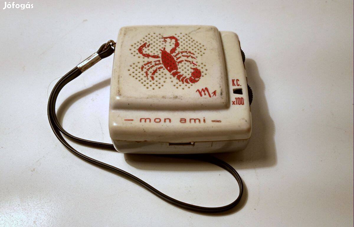 Mon Ami Zsebrádió (kb. 1970) hibás
