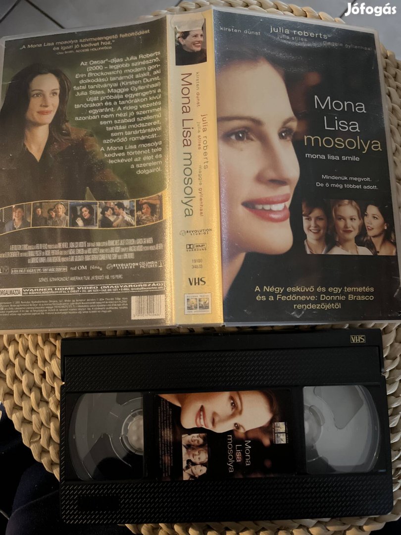 Mona Lisa mosolya vhs