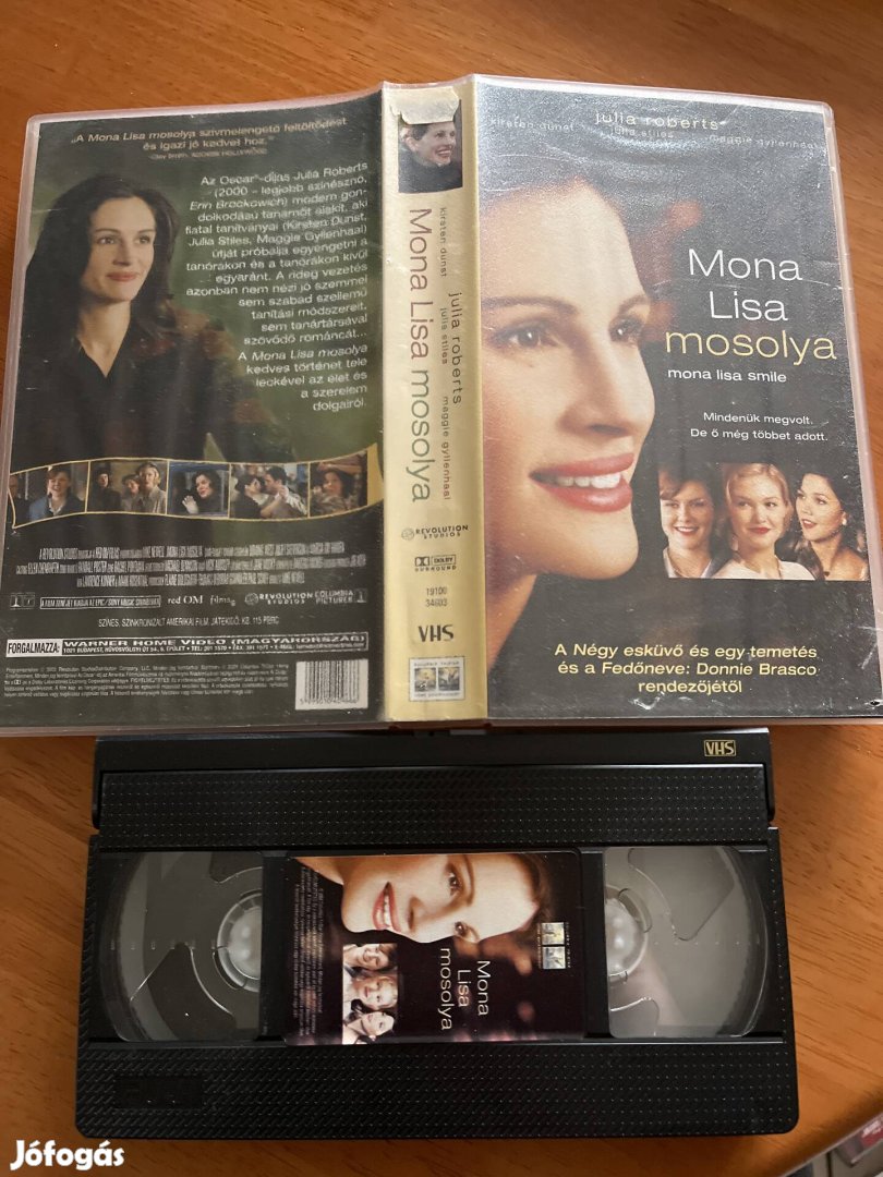 Mona Lisa mosolya vhs 