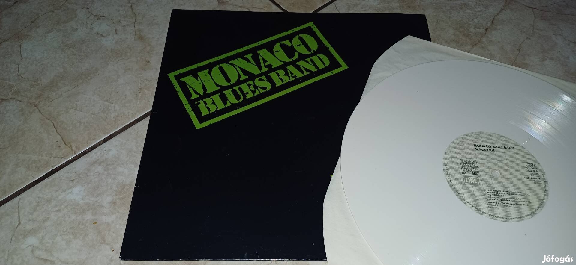 Monaco Blues Band bakelit lemez