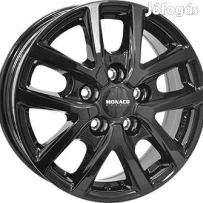 Monaco Wheels CL2T Fényes fekete 6,5X16 5X160 ET60 CB65,1 | alufelni |