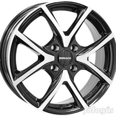 Monaco Wheels CL2 Fényes fekete Polírozott 6,5X16 4X108 ET25 CB65,1 |