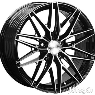 Monaco Wheels FF4 Fényes fekete Polírozott 8X18 5X108 ET45 CB65,1 |