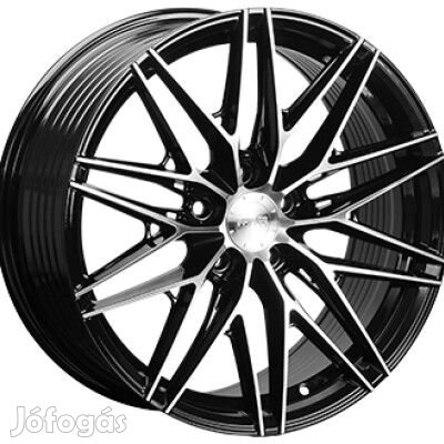 Monaco Wheels FF4 Fényes fekete Polírozott 8X18 5X108 ET45