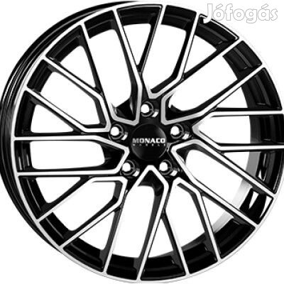 Monaco Wheels GP11 Fényes fekete Polírozott 8X18 5X112 ET45 CB66,5 |