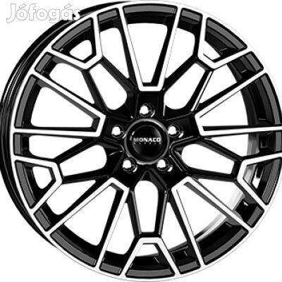 Monaco Wheels GP13 Fényes fekete Polírozott 8X19 5X112 ET48 CB66,6 |
